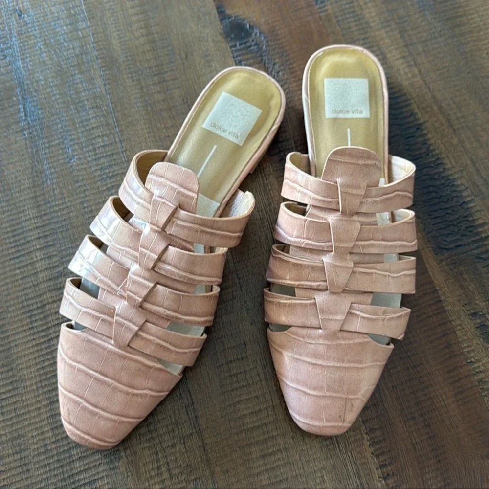 Dolce Vita Blush Mules